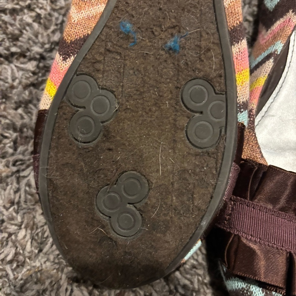 Fergalicous Colorful Zigzag Patterned Women's Fla… - image 5